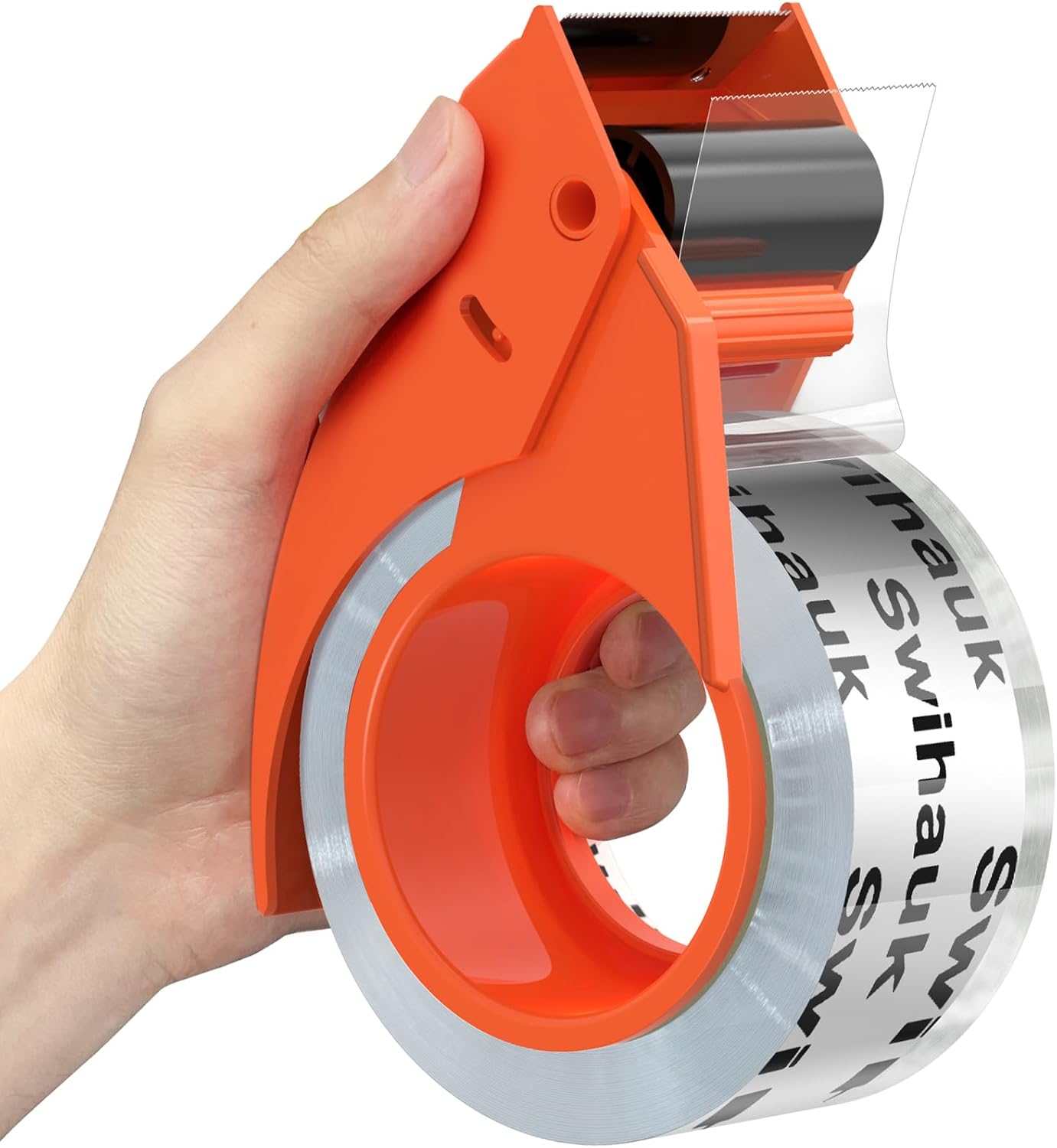 1.88 in x 66.6 YDs Clear Heavy Duty Packing Tape with Dispenser, Strong & Durable Shipping Tape