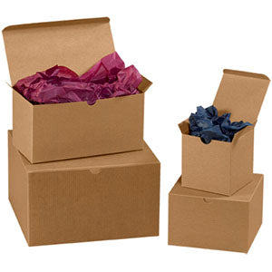 Multicolor 4 x 4 x 4 Gloss Gift Box 100/Cas