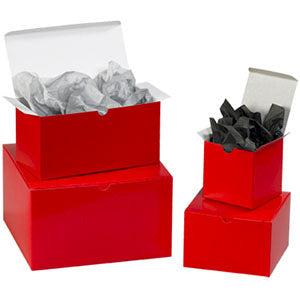 Multicolor 4 x 4 x 4 Gloss Gift Box 100/Cas