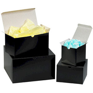 Multicolor 4 x 4 x 4 Gloss Gift Box 100/Cas