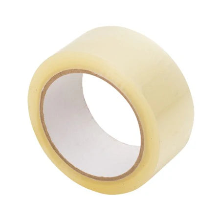 2" x 55 Yard Tan/Clear (1.7 mil) Packing Tape 36/Case